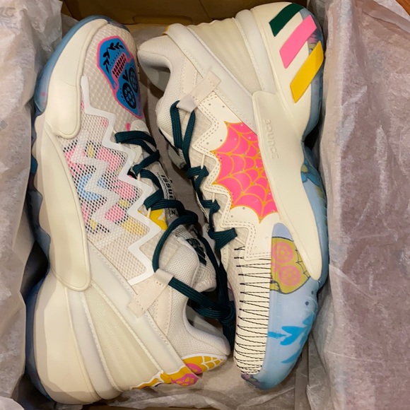 New W Tags Adidas D.O.N DON issue 2 GCA size 7 - Picture 2 of 7